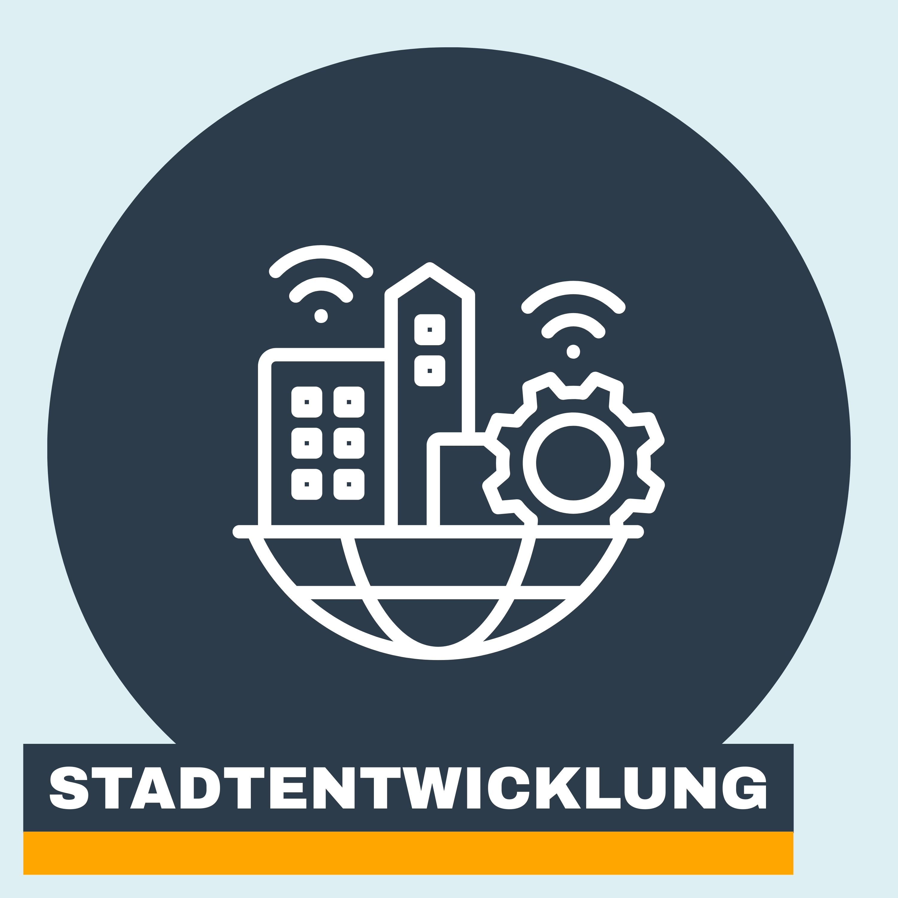 Kluge Infrastruktur in einem wachsenden Bezirk